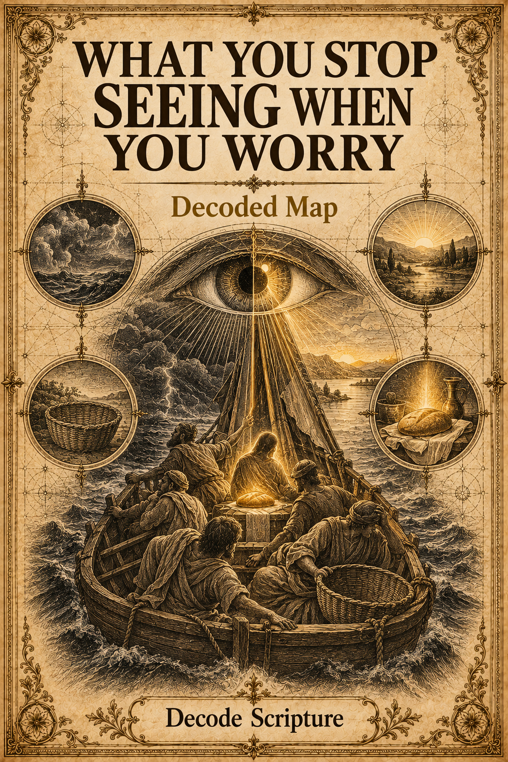 Jesus on What You Stop Seeing When You Worry - Decoded Map