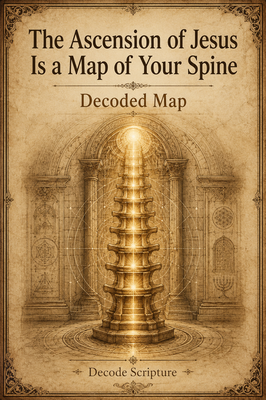 The Ascension of Jesus Is a Map of Your Spine - Decoded Map