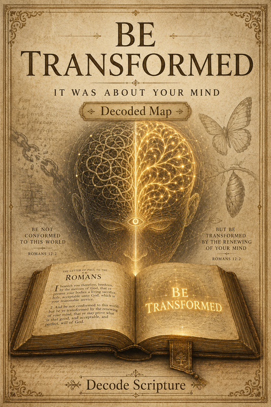 Be Transformed Was Never About Faith: It Was About Your Mind - Decoded Map