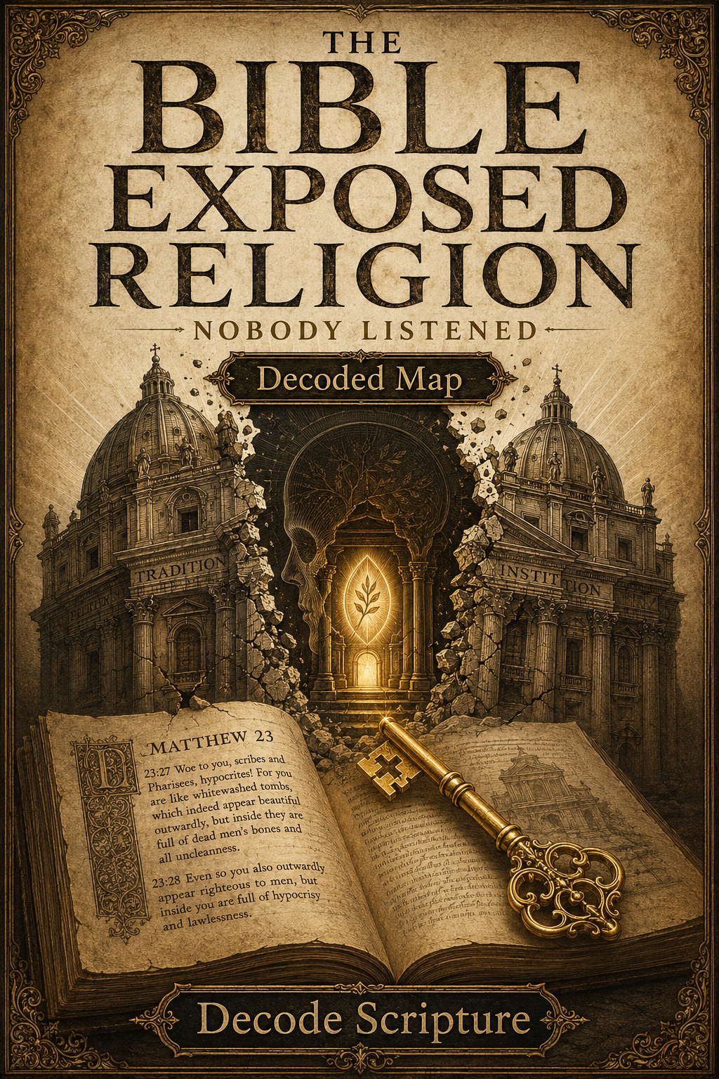 The Bible Exposed Religion 2,000 Years Ago: Nobody Listened - Decoded Map
