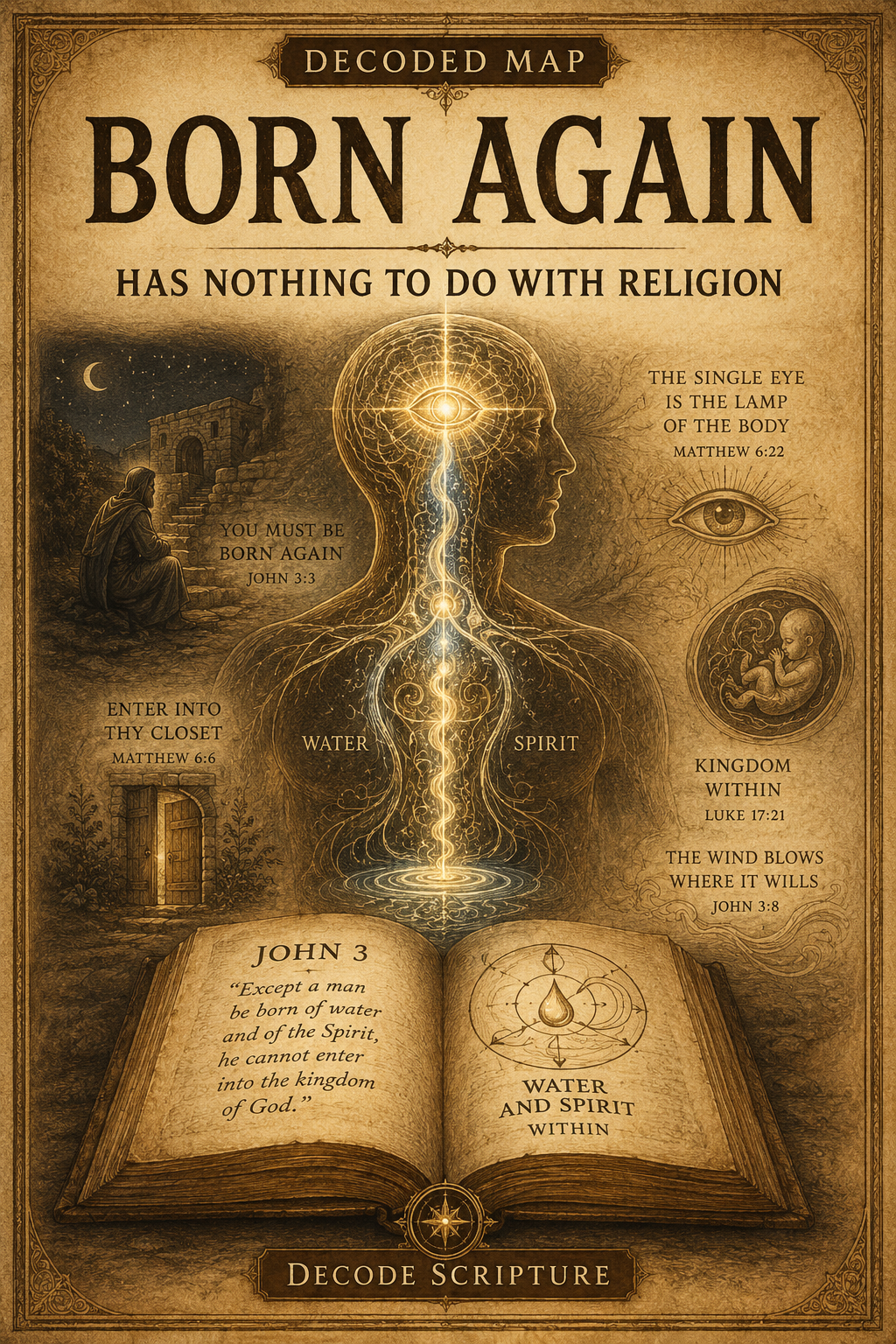 Born Again Has Nothing to Do With Religion - Decoded Map