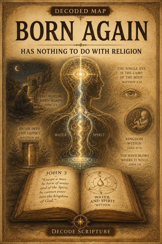 Born Again Has Nothing to Do With Religion - Decoded Map
