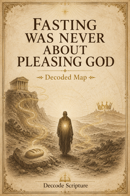 Fasting Was Never About Pleasing God - Decoded Map