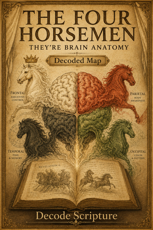 The Four Horsemen Aren't Future Prophecy - They're Brain Anatomy - Decoded Map