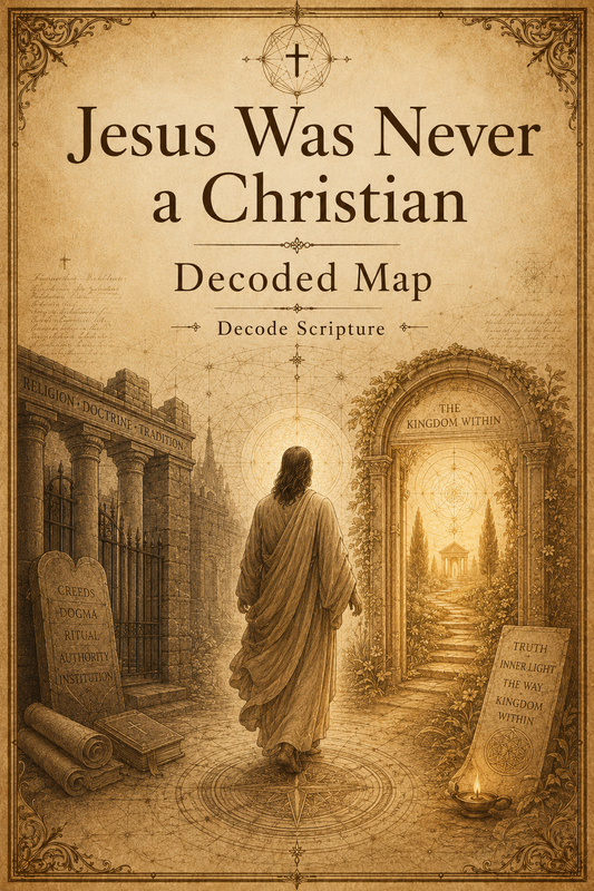 Jesus Was Never a Christian - Decoded Map