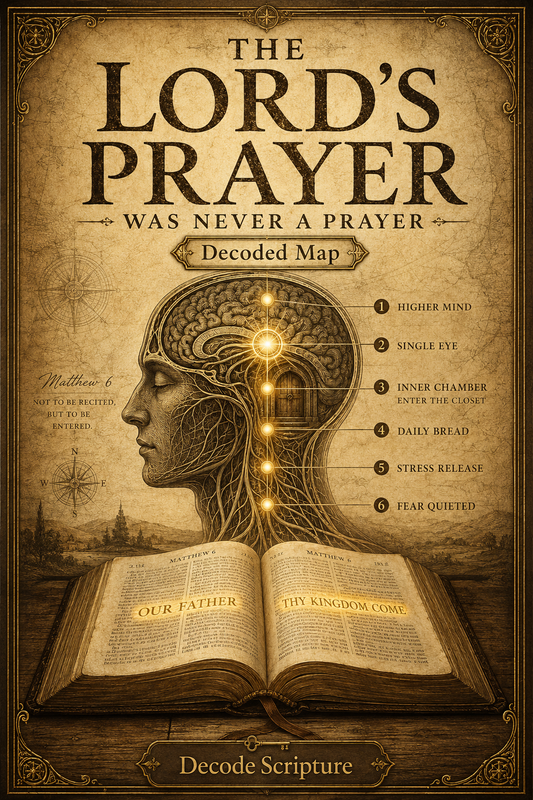 The Lord's Prayer Was Never a Prayer: It's a Map of Your Brain - Decoded Map