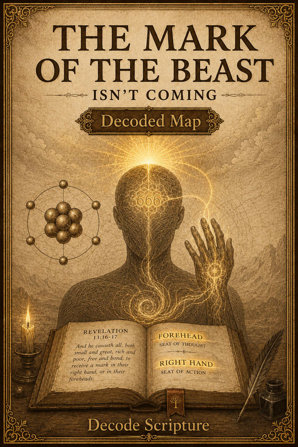 The Mark of the Beast Isn't Coming: You Were Born With It - Decoded Map