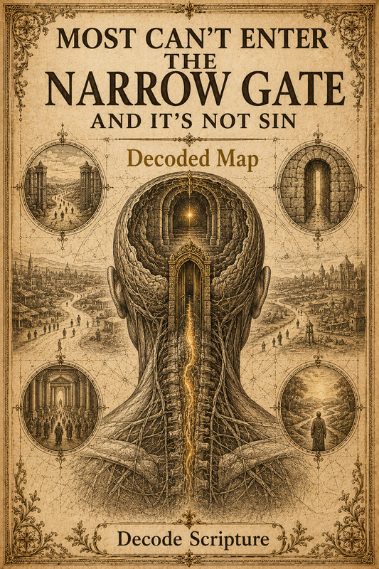Most Can't Enter the Narrow Gate - And It's Not Sin - Decoded Map