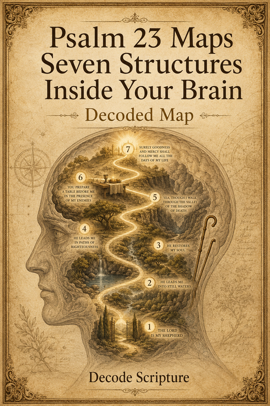 Psalm 23 Maps Seven Structures Inside Your Brain - Decoded Map