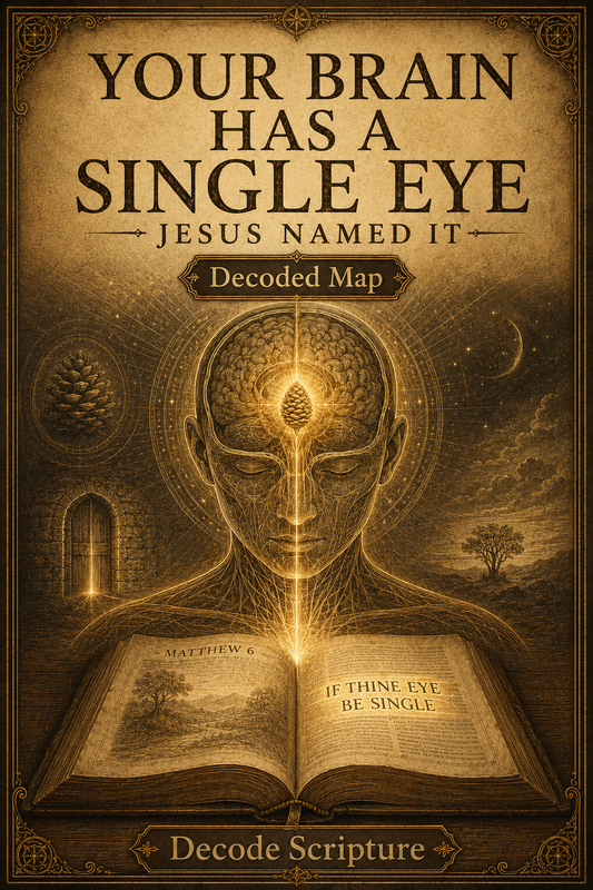 Your Brain Has a Single Eye: Jesus Named It 2,000 Years Ago - Decoded Map