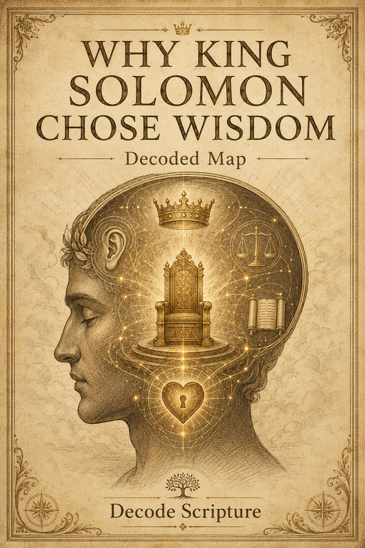Why King Solomon Chose Wisdom - Decoded Map